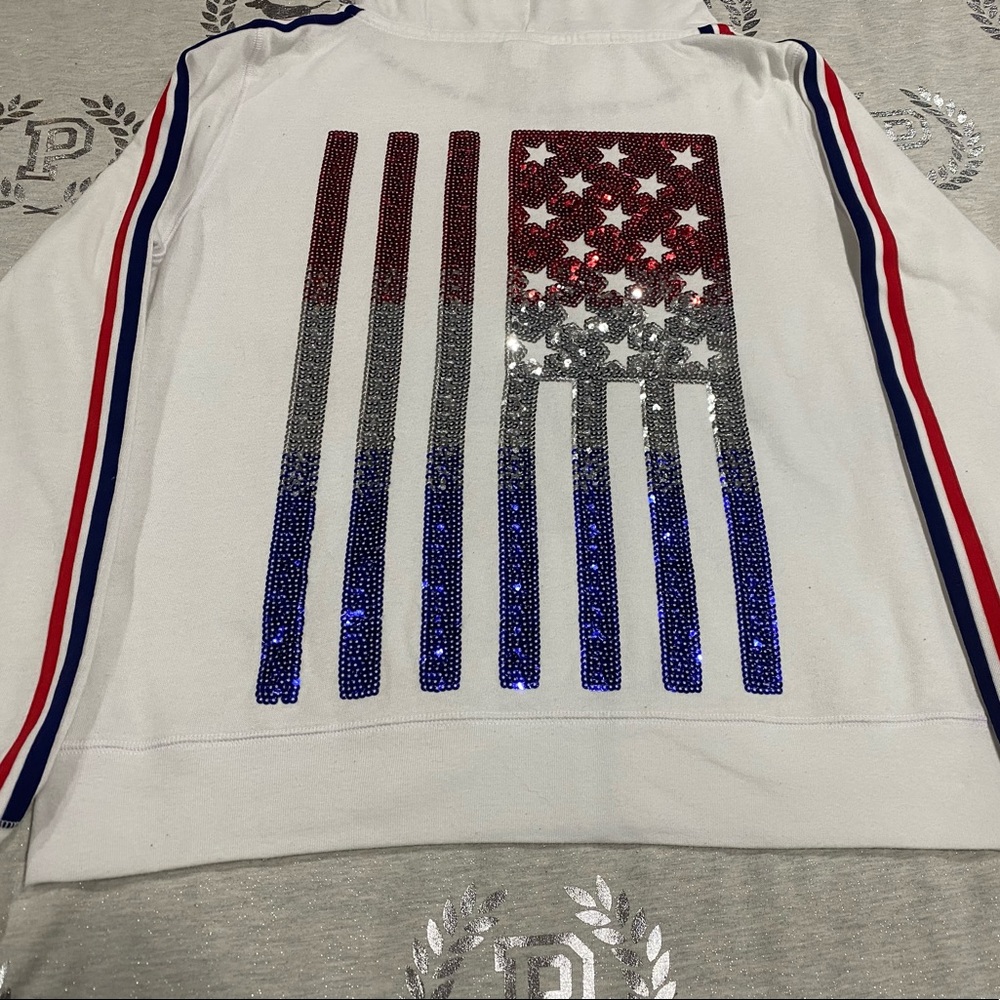 VS PINK AMERICANA HOODIE